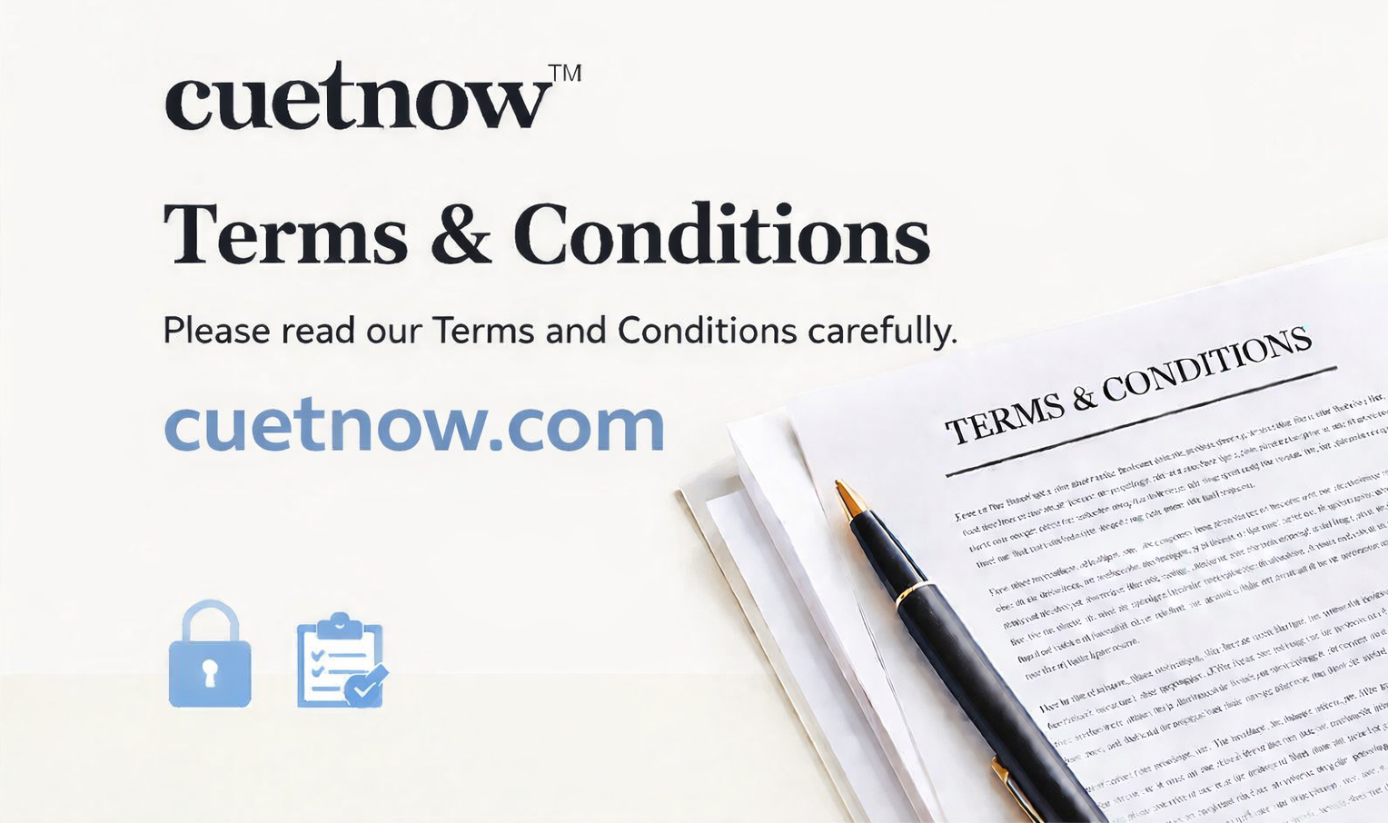 Terms & Conditions – CUETNOW.com