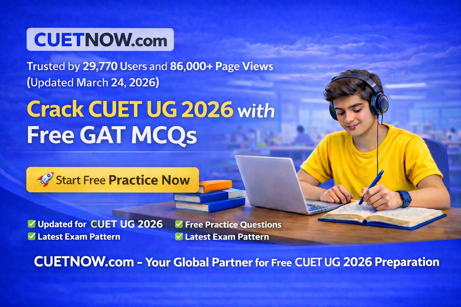 CUET UG 2026 Preparation