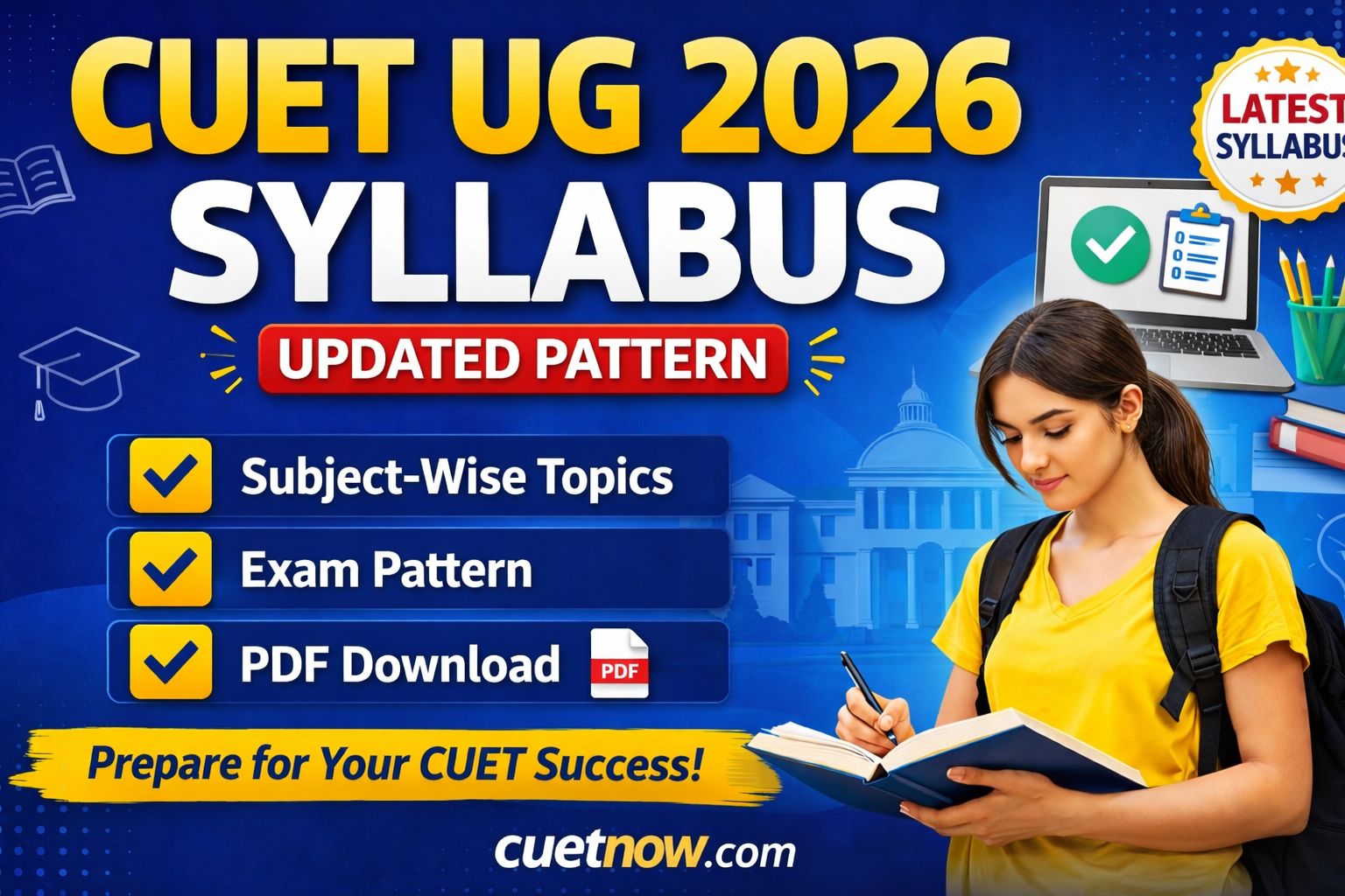 CUET UG 2026 Syllabus